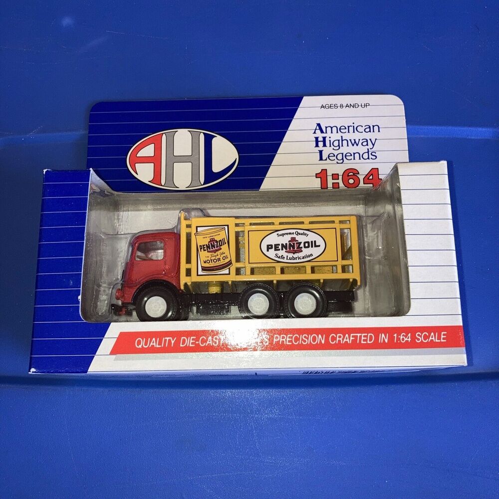 American Highway Legends GMC Truck ~ 1/64 Die Cast T-70 Pennzoil